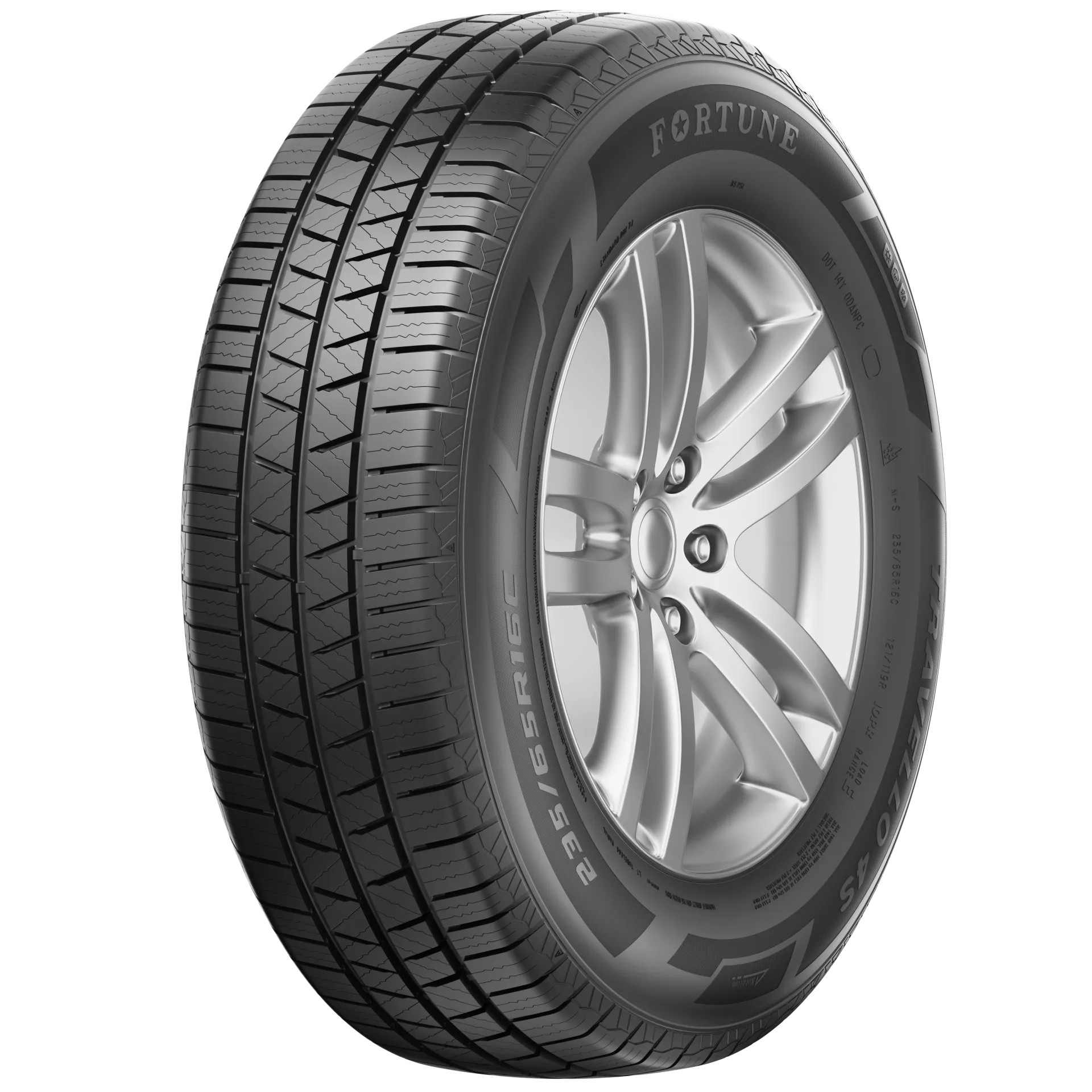 205/65 R16C 107/105T FORTUNE TRAVELLO 4S NÉGYÉVSZAKOS GUMI